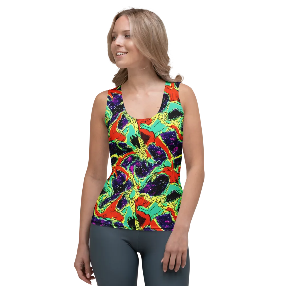 Psychedelic Canopy on Women's Tank Top — Front