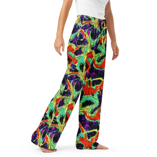 Psychedelic Canopy on a Women's Pajama Pants