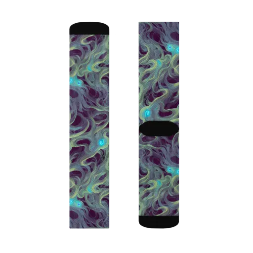 Aqua Apparition on a Socks