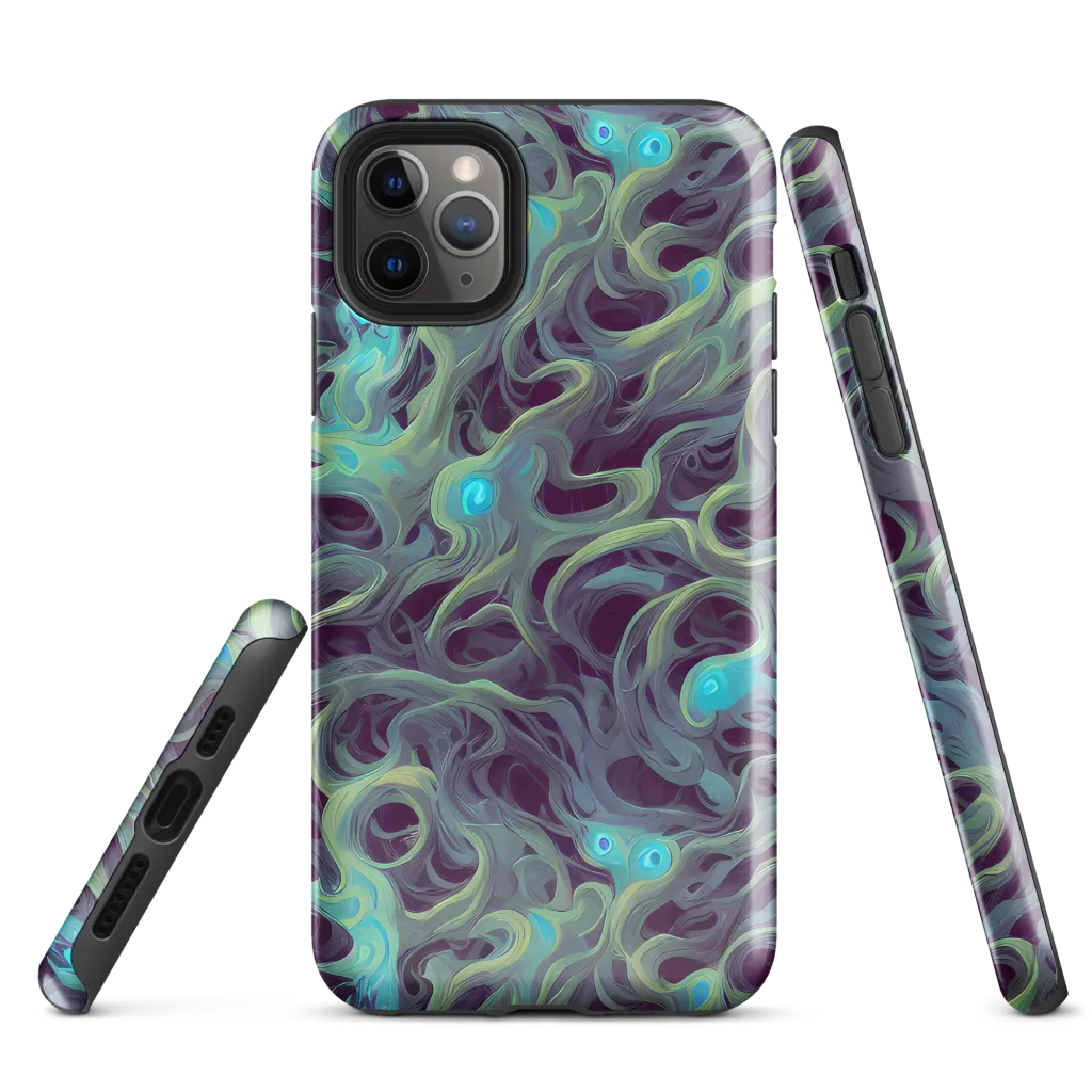 Aqua Apparition on Tough Case for iPhone® — Front