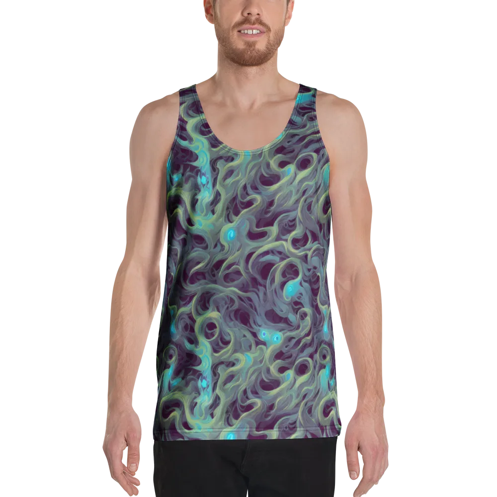 Aqua Apparition on Men's Tank Top — Front