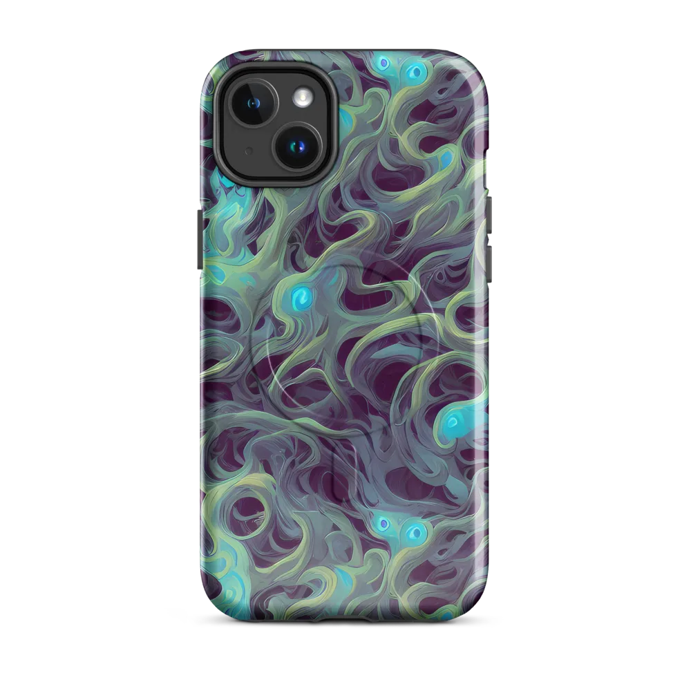 Aqua Apparition on MagSafe Tough Case for iPhone® — Front