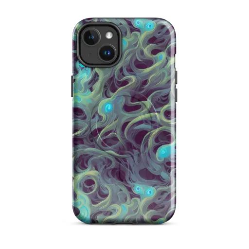 Aqua Apparition on a MagSafe Tough Case for iPhone®