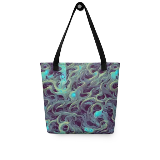 Aqua Apparition on a Tote Bag