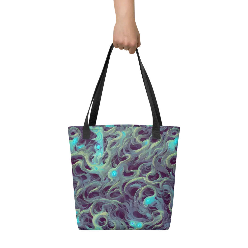Aqua Apparition on Tote Bag — Front
