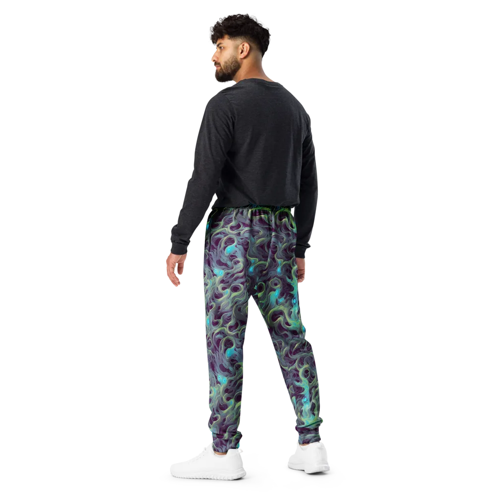 Aqua Apparition on Men's Joggers — Back