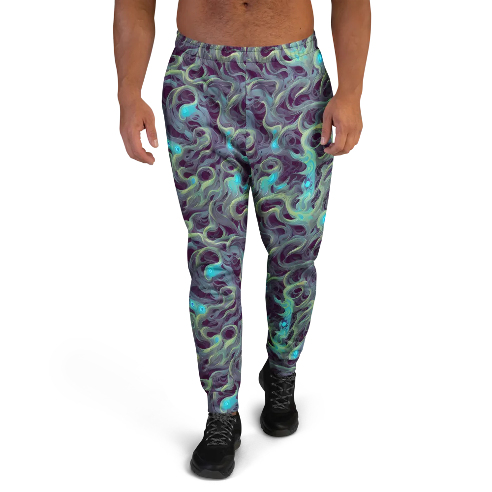 Aqua Apparition on Men's Joggers — Front