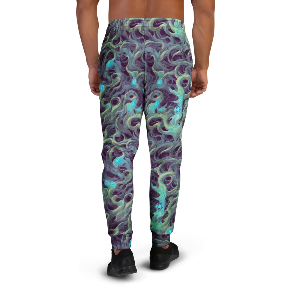 Aqua Apparition on Men's Joggers — Back