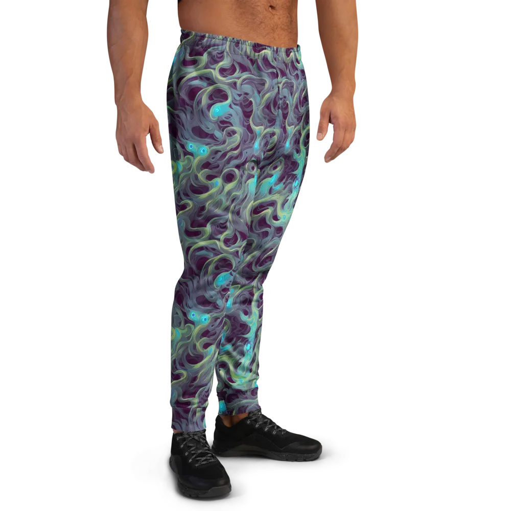 Aqua Apparition on Men's Joggers — Right