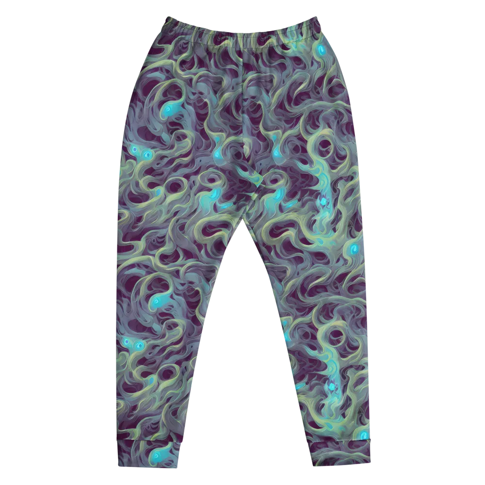 Aqua Apparition on Men's Joggers — Front