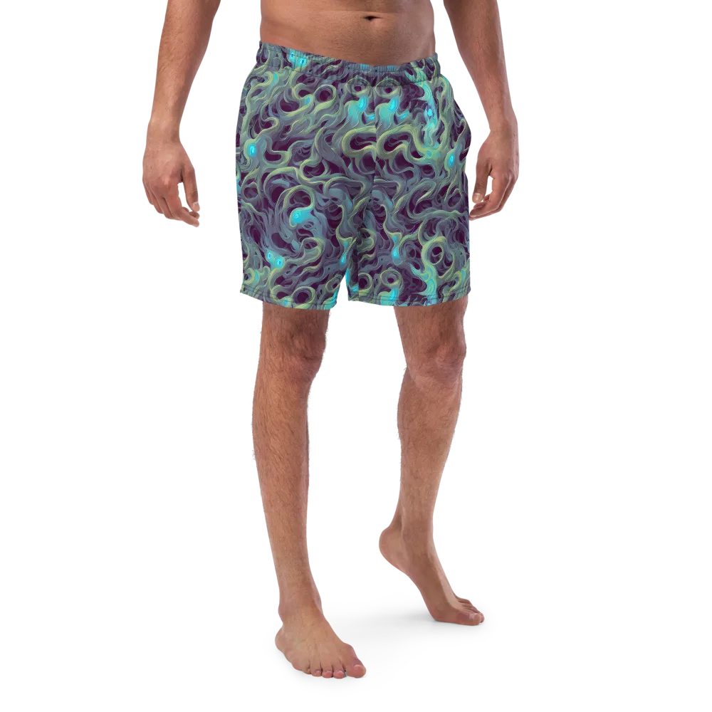 Aqua Apparition on Swim Trunks — Front
