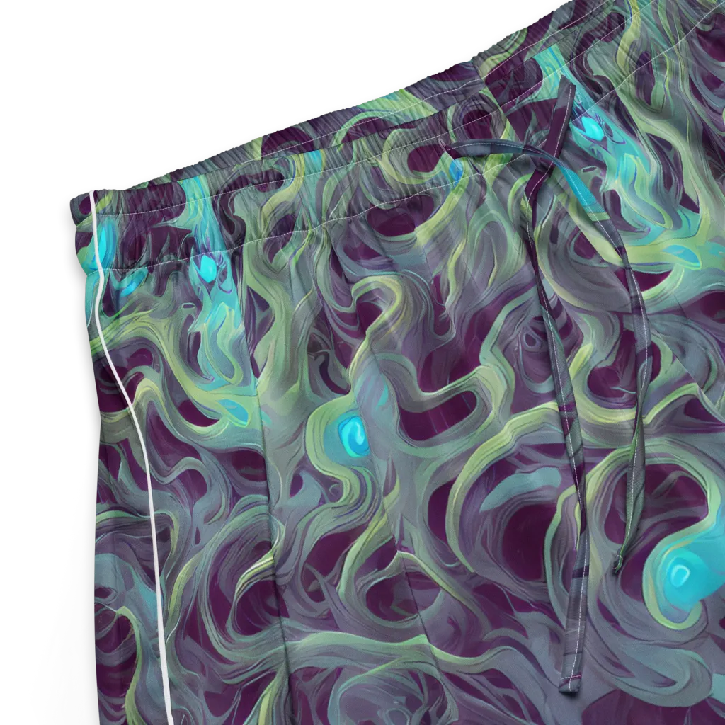 Aqua Apparition on Women's Pajama Shorts — Product details
