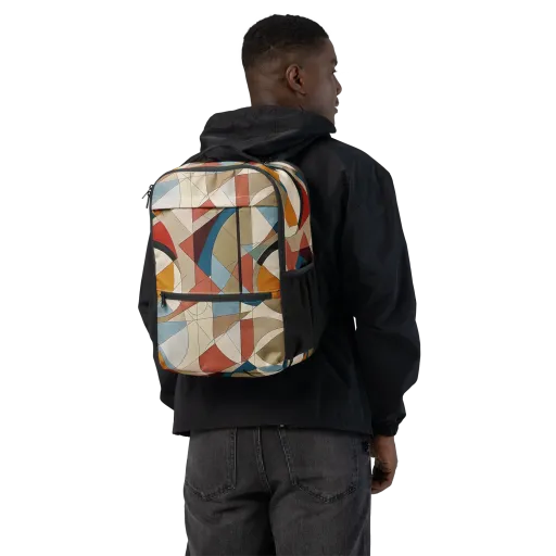 Chromatic Bauhaus on a Utility Backpack