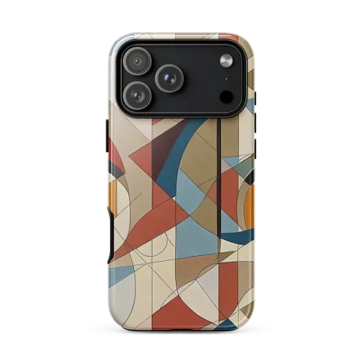 Chromatic Bauhaus on a Tough Case for iPhone®