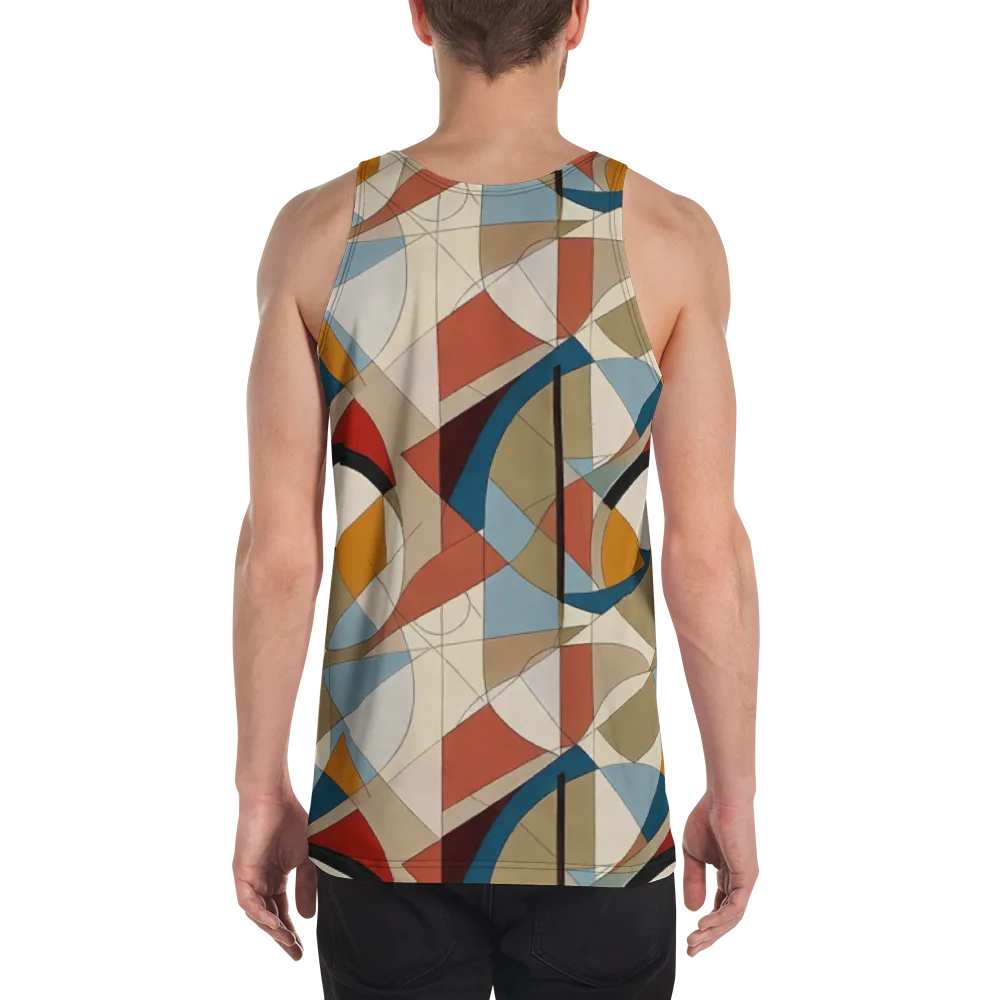 Chromatic Bauhaus on Men's Tank Top — Back