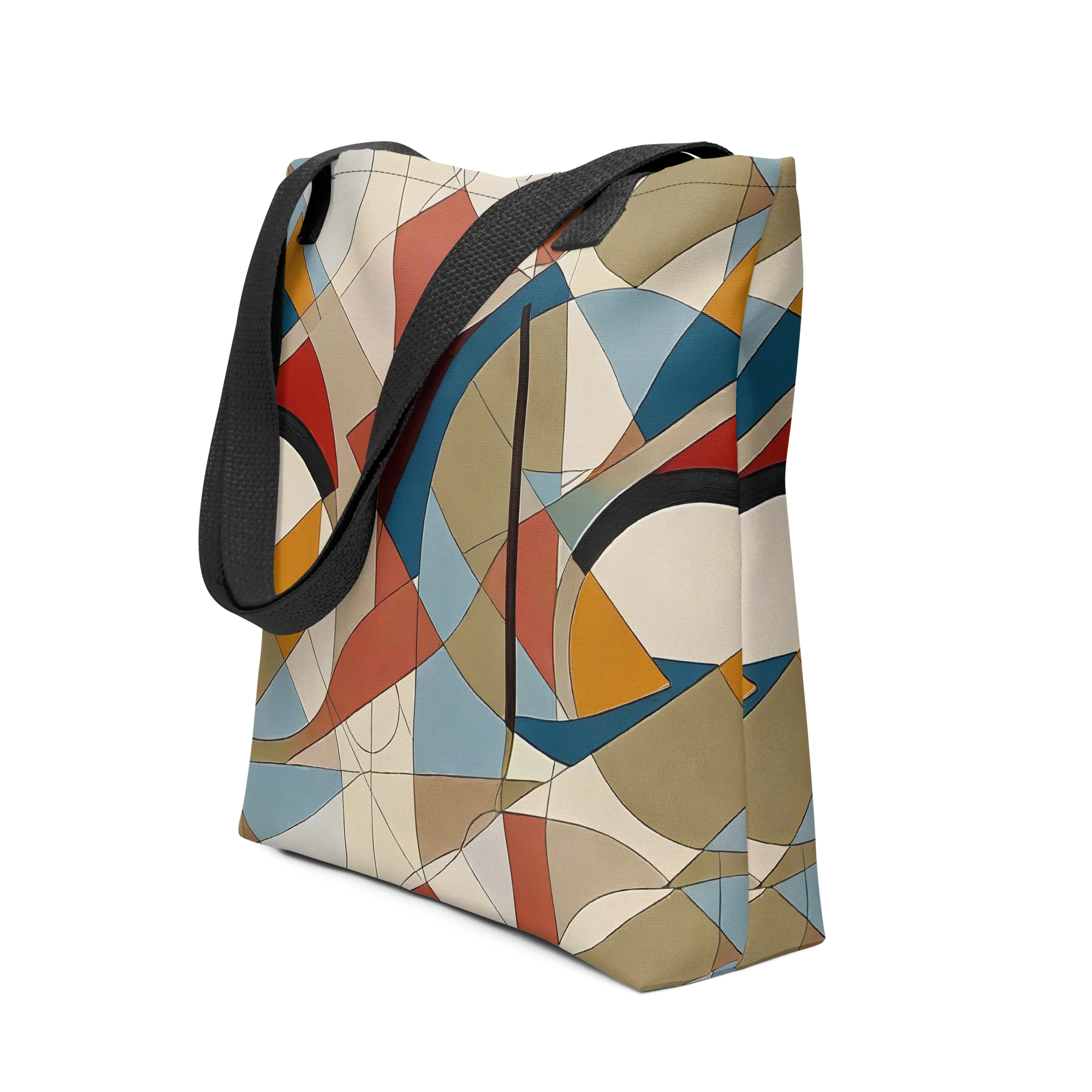 Chromatic Bauhaus on Tote Bag — Front
