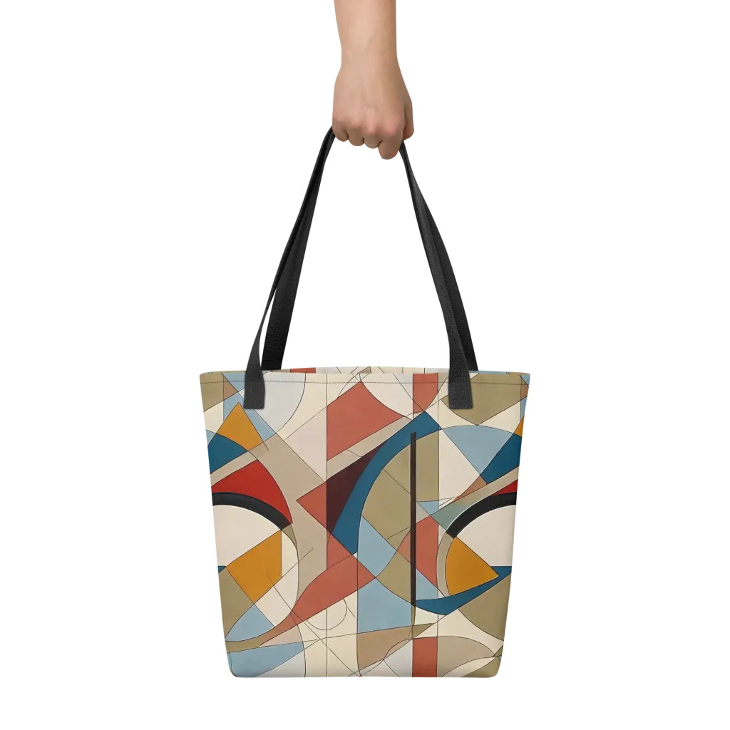 Chromatic Bauhaus on Tote Bag — Front