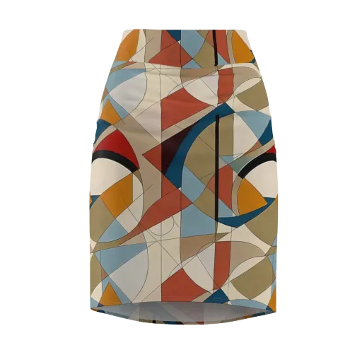 Chromatic Bauhaus on a Pencil Skirt
