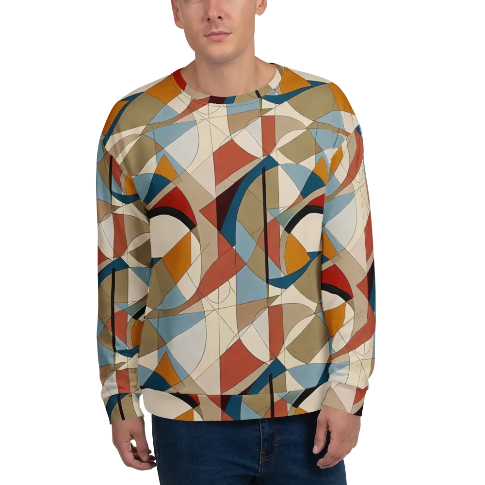 Chromatic Bauhaus on Sweatshirt — Front