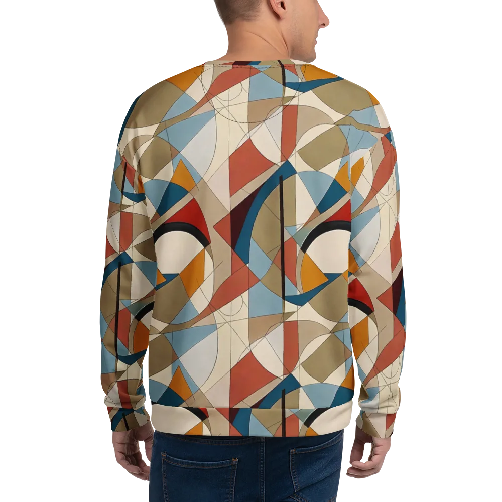 Chromatic Bauhaus on Sweatshirt — Back