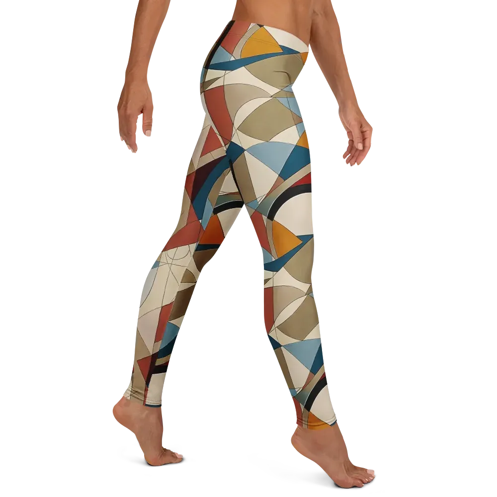 Chromatic Bauhaus on Leggings — Right
