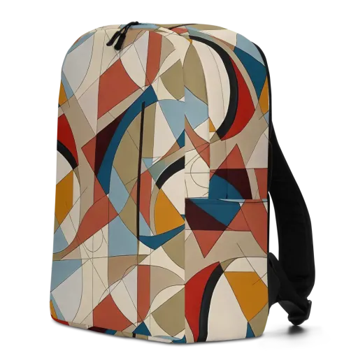 Chromatic Bauhaus on a Minimalist Backpack