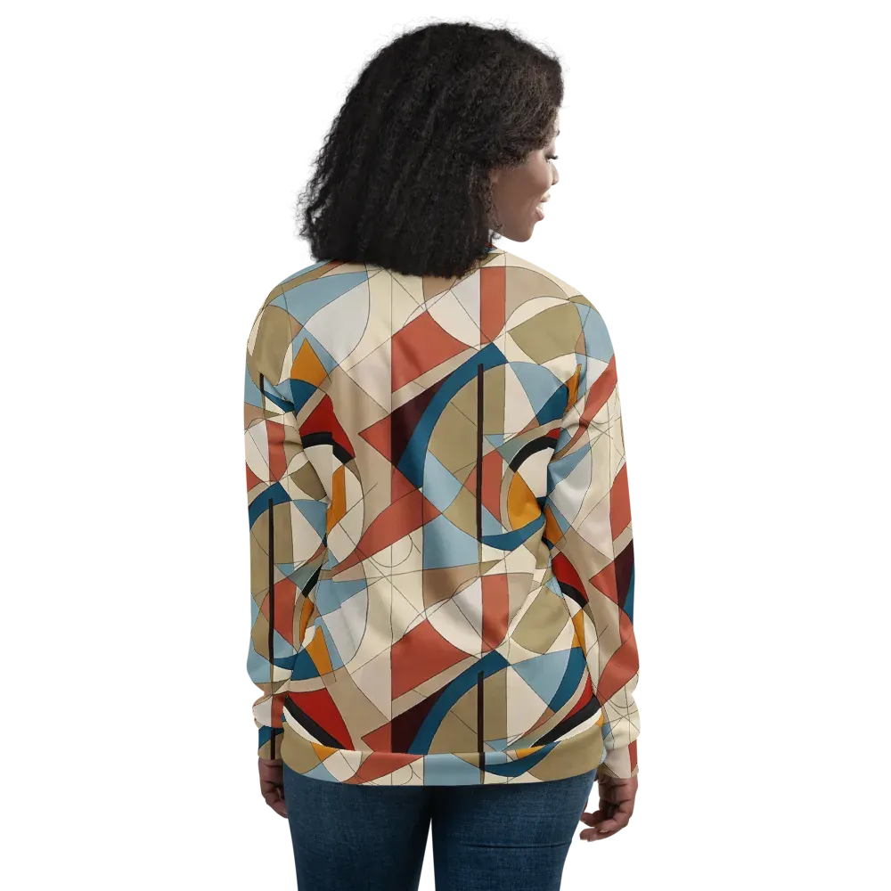 Chromatic Bauhaus on Bomber Jacket — Back