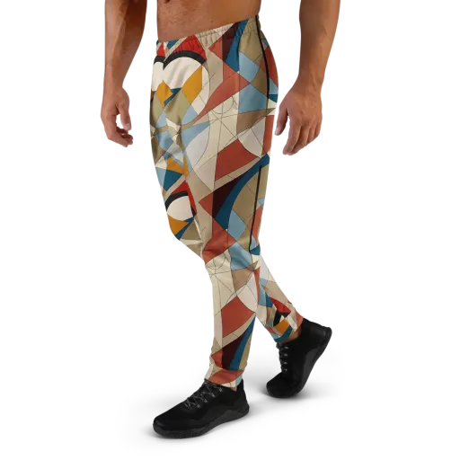 Chromatic Bauhaus on a Men's Joggers
