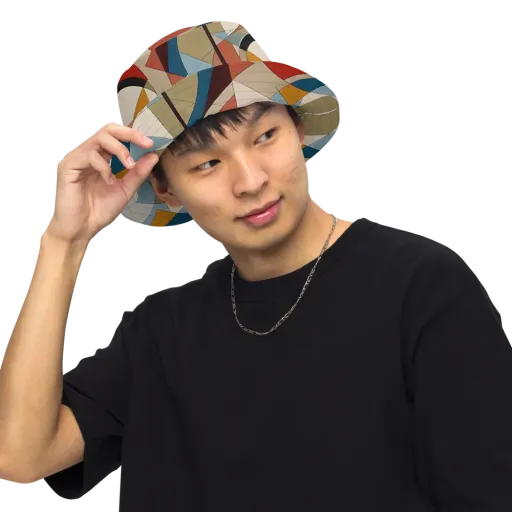 Chromatic Bauhaus on a Reversible Bucket Hat
