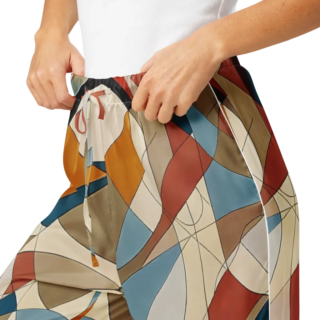 Chromatic Bauhaus on Women's Pajama Pants — Product details