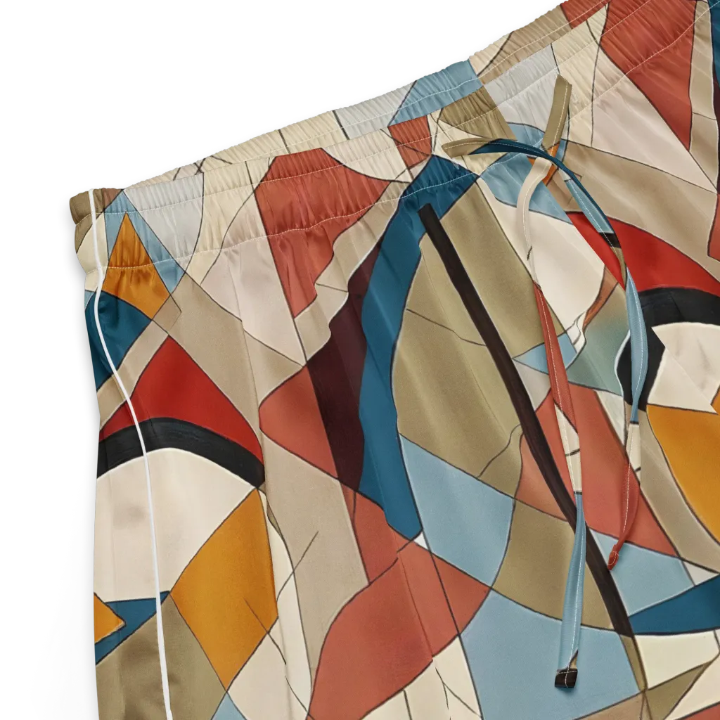 Chromatic Bauhaus on Women's Pajama Shorts — Product details
