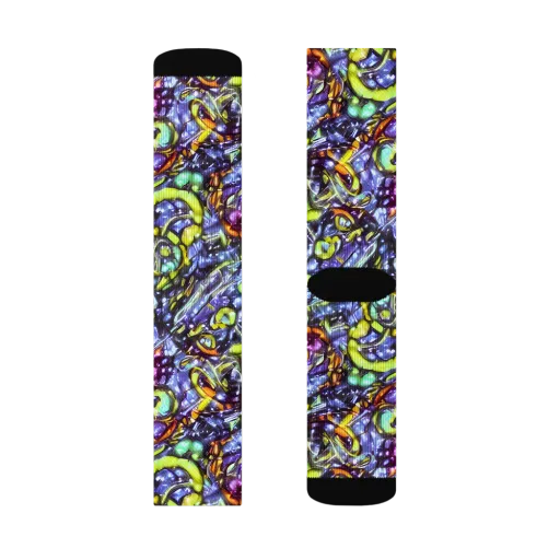Vivid Whirlpool on a Socks