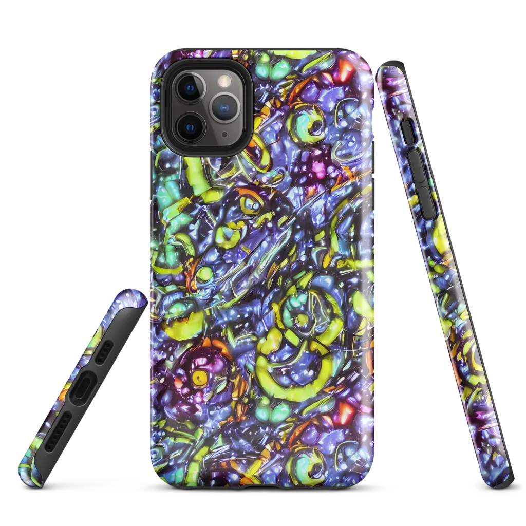 Vivid Whirlpool on Tough Case for iPhone® — Front