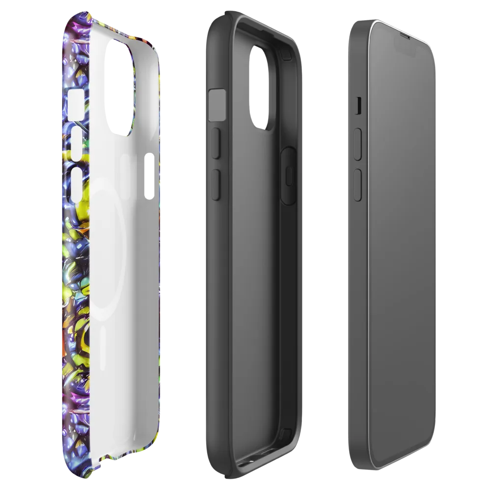 Vivid Whirlpool on MagSafe Tough Case for iPhone® — Front