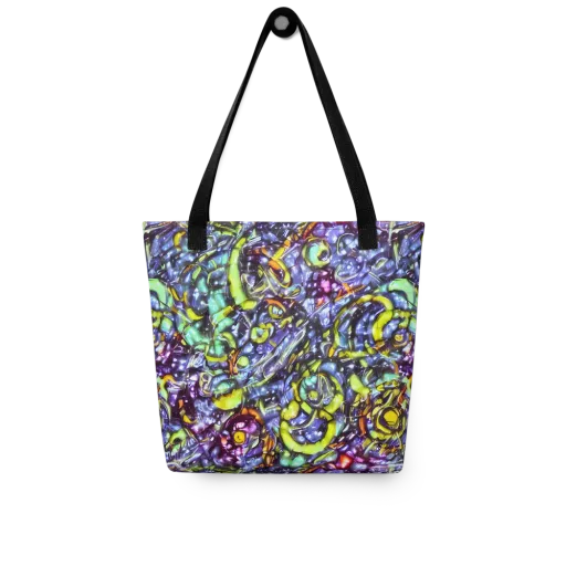 Vivid Whirlpool on a Tote Bag
