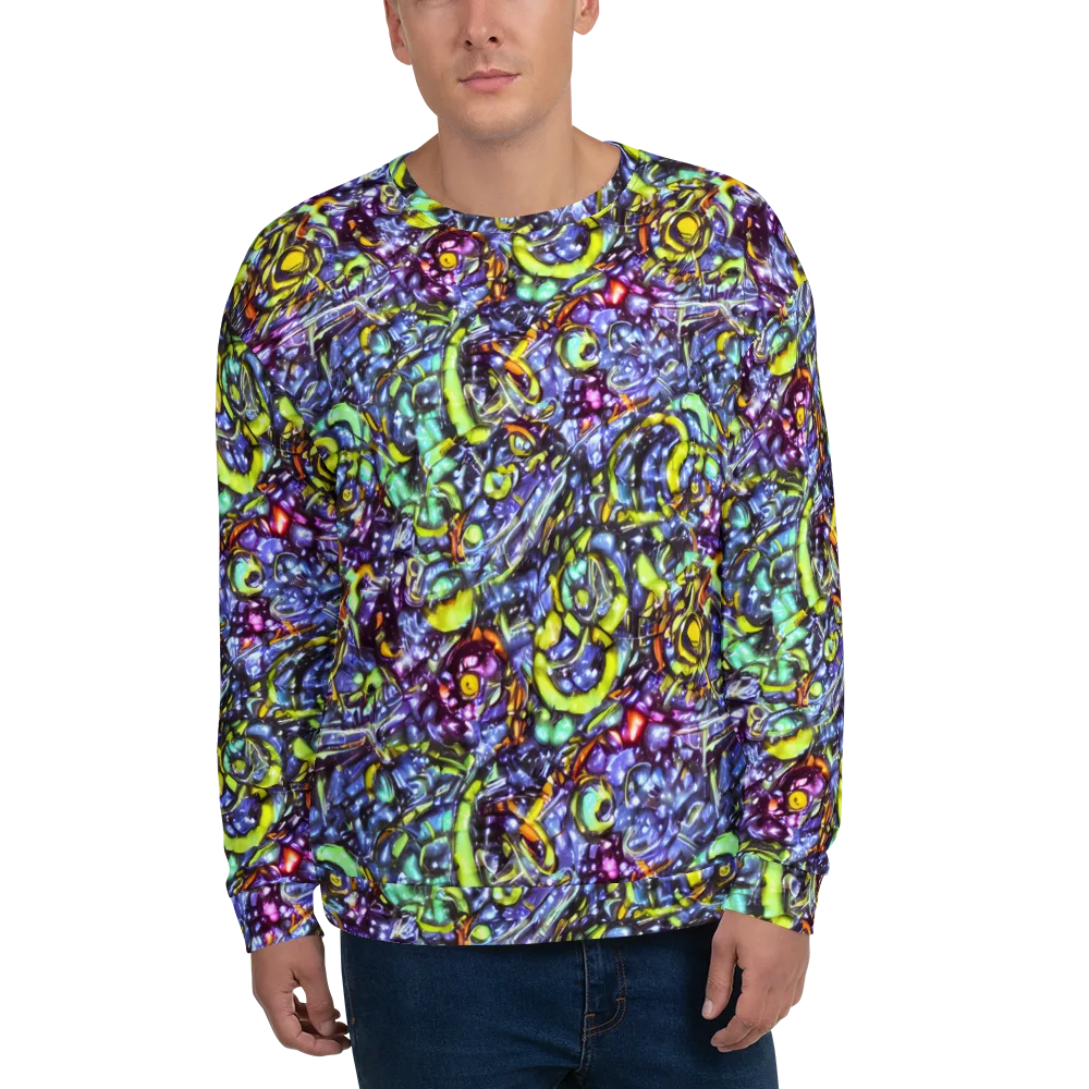 Vivid Whirlpool on Sweatshirt — Front