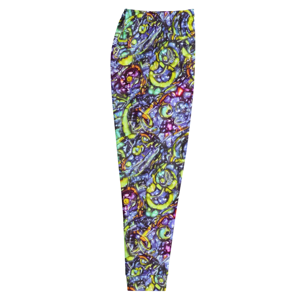 Vivid Whirlpool on Men's Joggers — Right