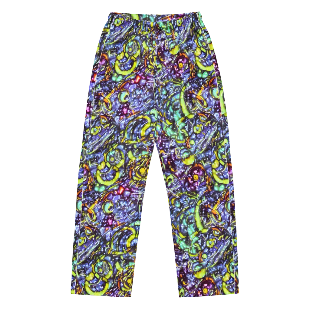 Vivid Whirlpool on Women's Pajama Pants — Front