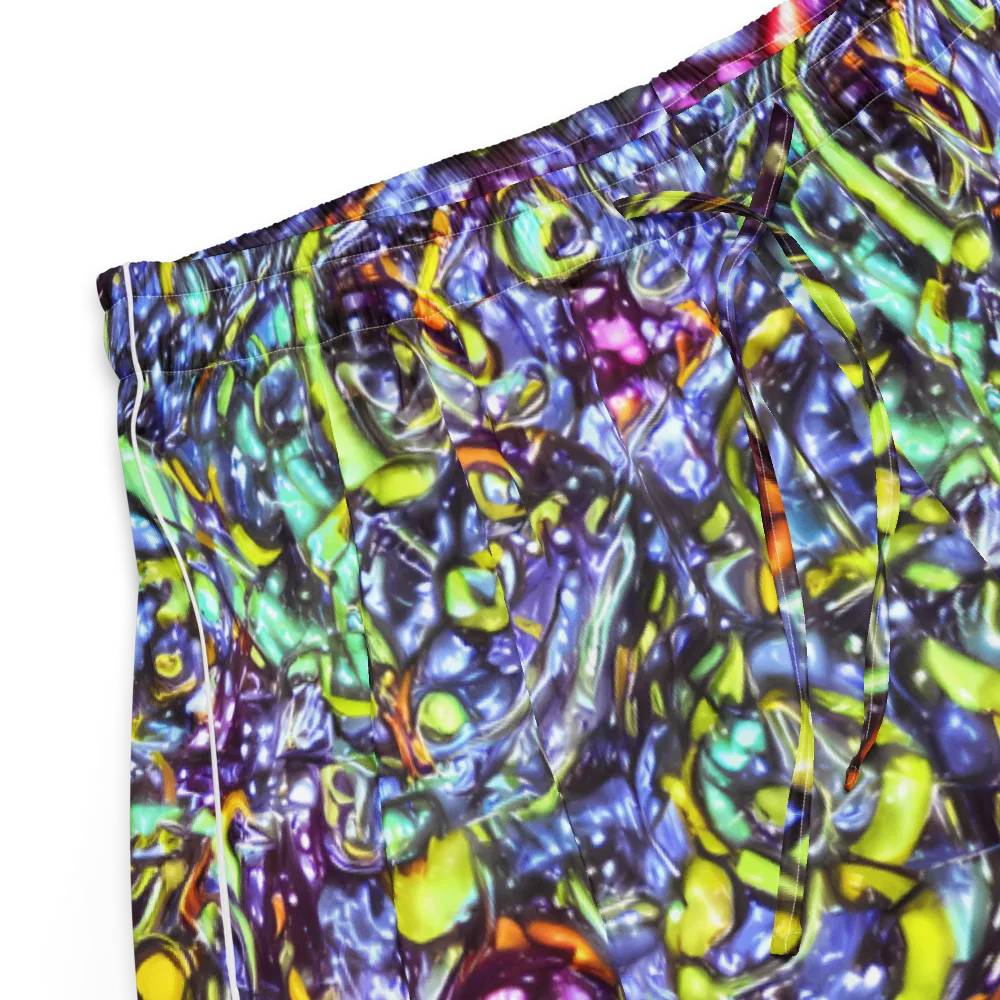 Vivid Whirlpool on Women's Pajama Shorts — Product details