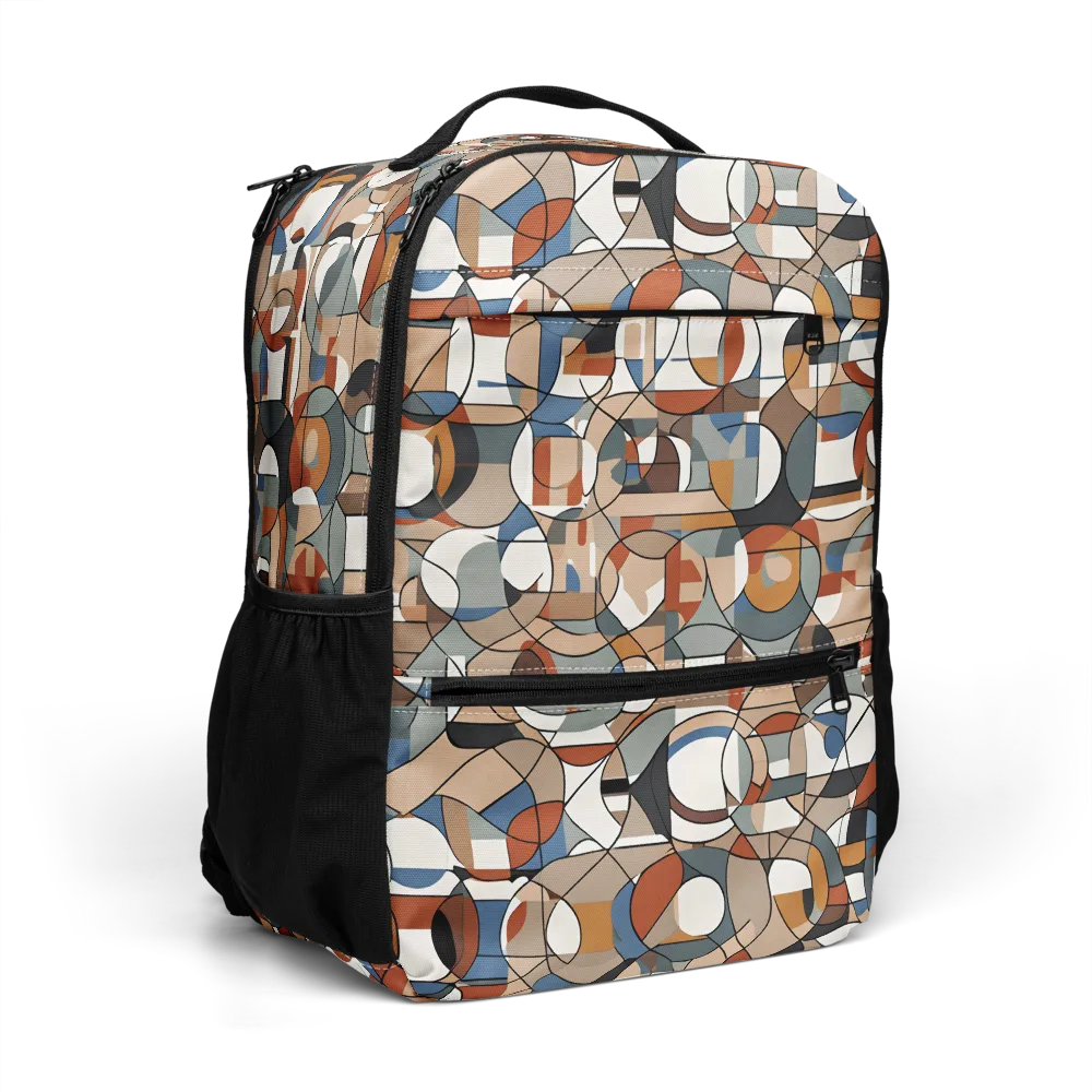 Contour Mosaic on Utility Backpack — Right Front