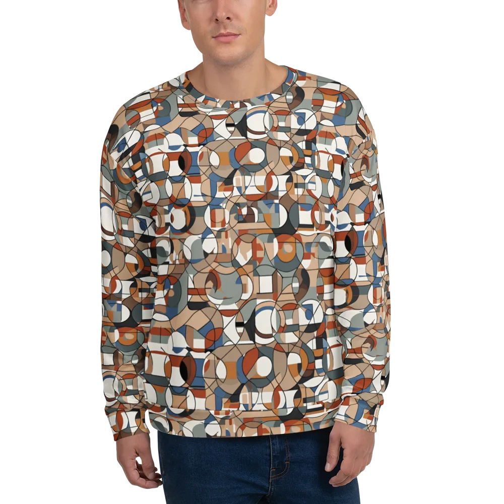 Contour Mosaic on Sweatshirt — Front