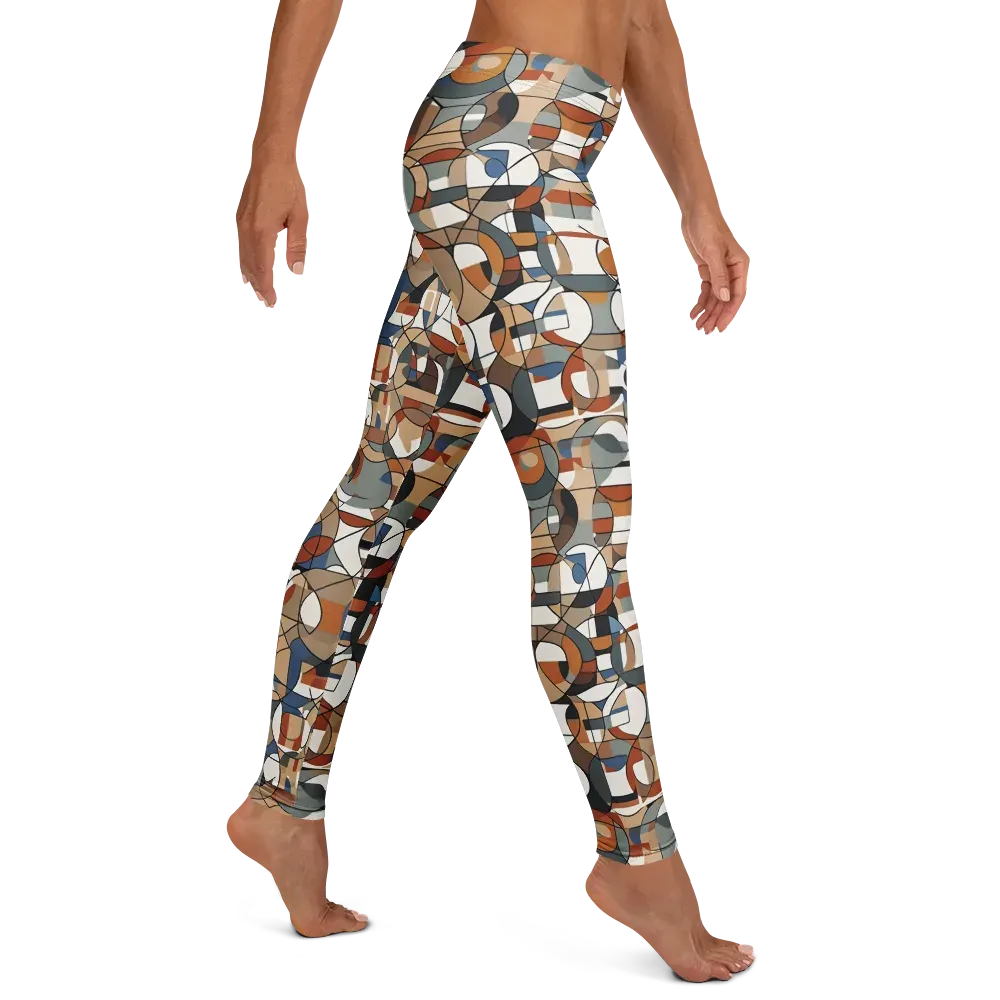 Contour Mosaic on Leggings — Right