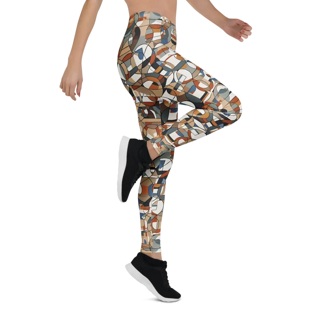 Contour Mosaic on Leggings — Right