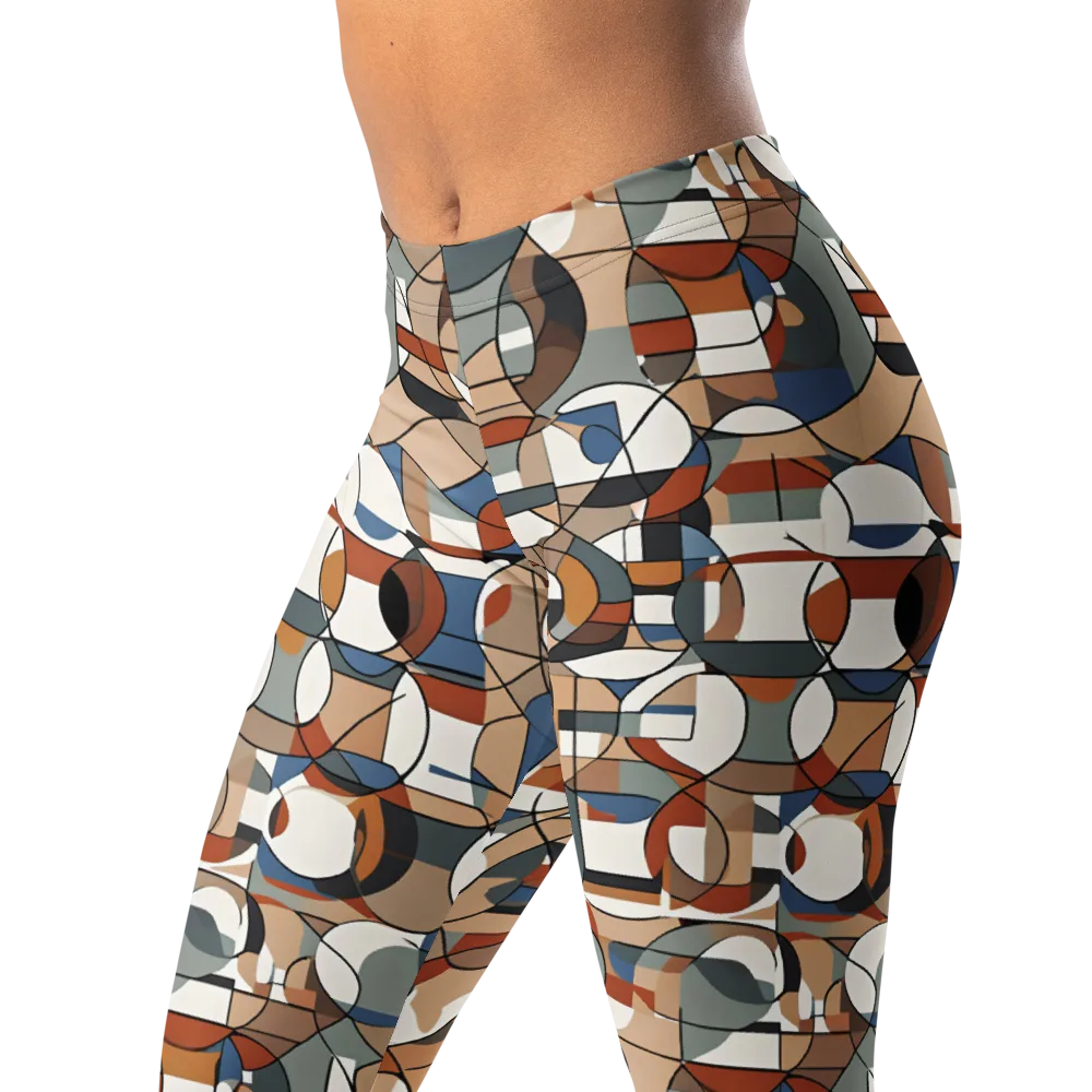 Contour Mosaic on Leggings — Left Front