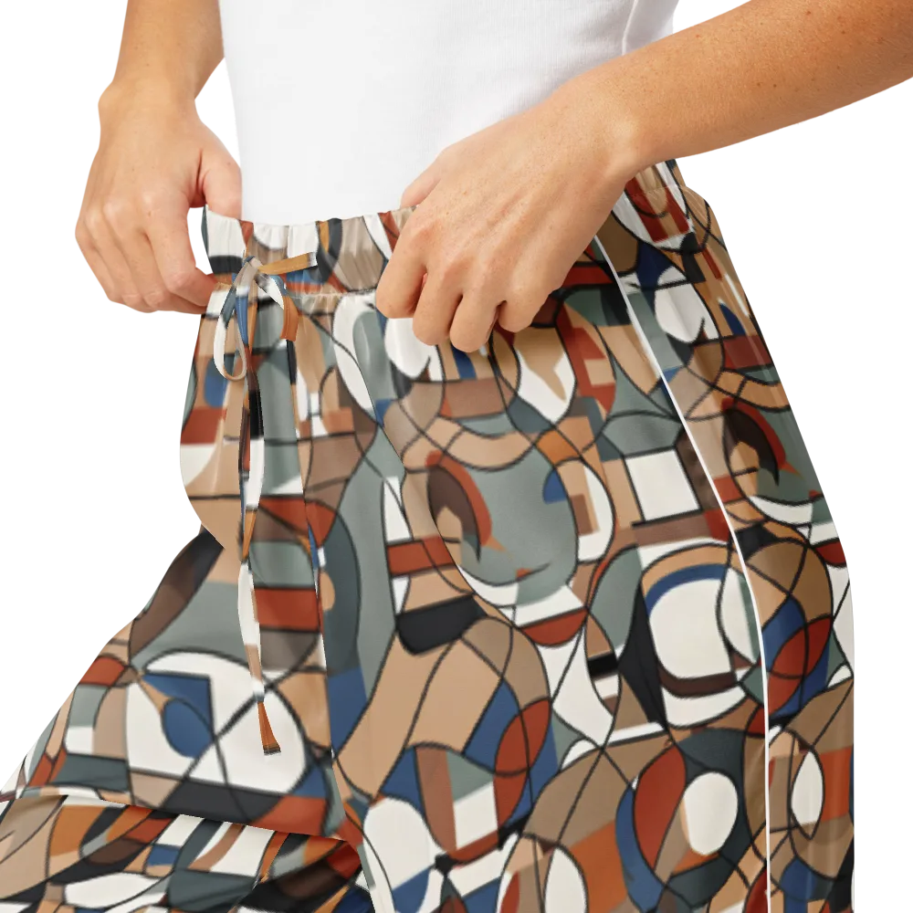 Contour Mosaic on Women's Pajama Pants — Product details