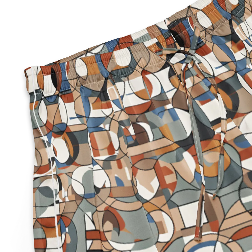 Contour Mosaic on Women's Pajama Shorts — Product details