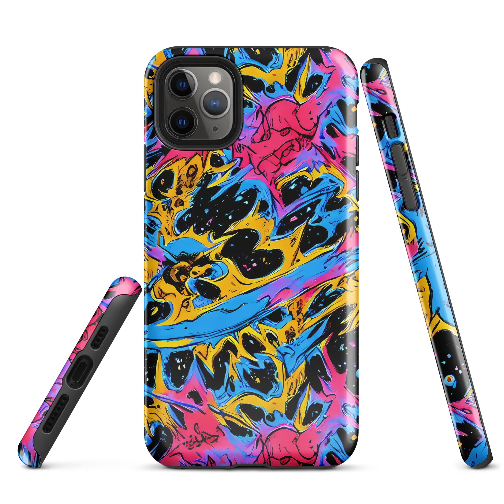 Electric Inkstorm on Tough Case for iPhone® — Front