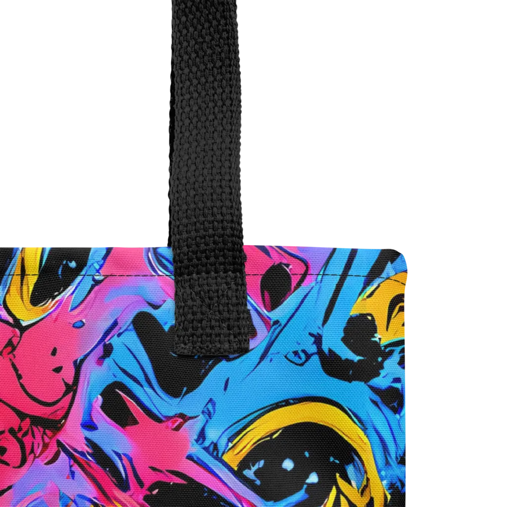 Electric Inkstorm on Tote Bag — Product details