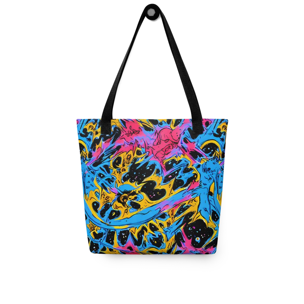 Electric Inkstorm on Tote Bag — Front