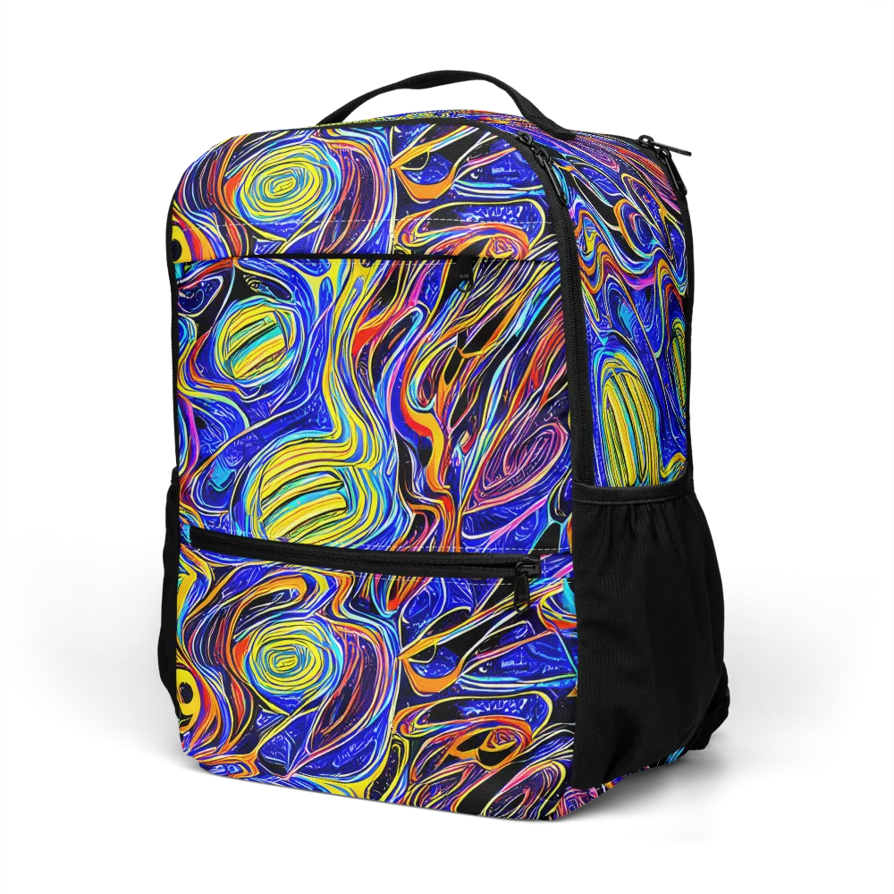 Sonic Saffron on Utility Backpack — Left Front